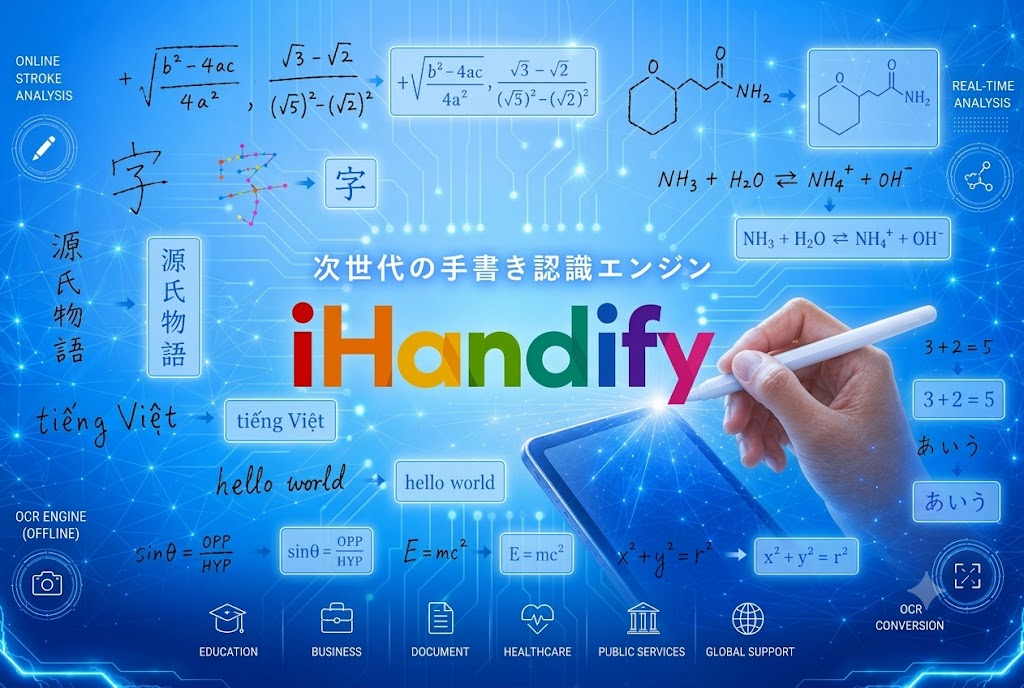 iHandify - アイラボのAI手書き認識