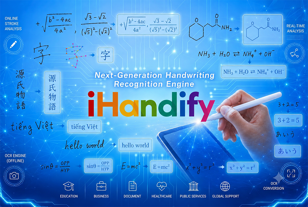 iHandify - iLabo's AI handwriting recognition