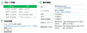 iLabo英語認識エンジン主な仕様