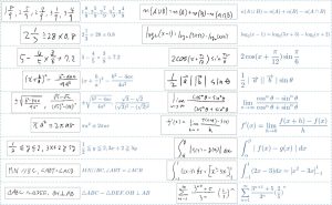 アイラボ手書き数式OCRエンジンの認識例